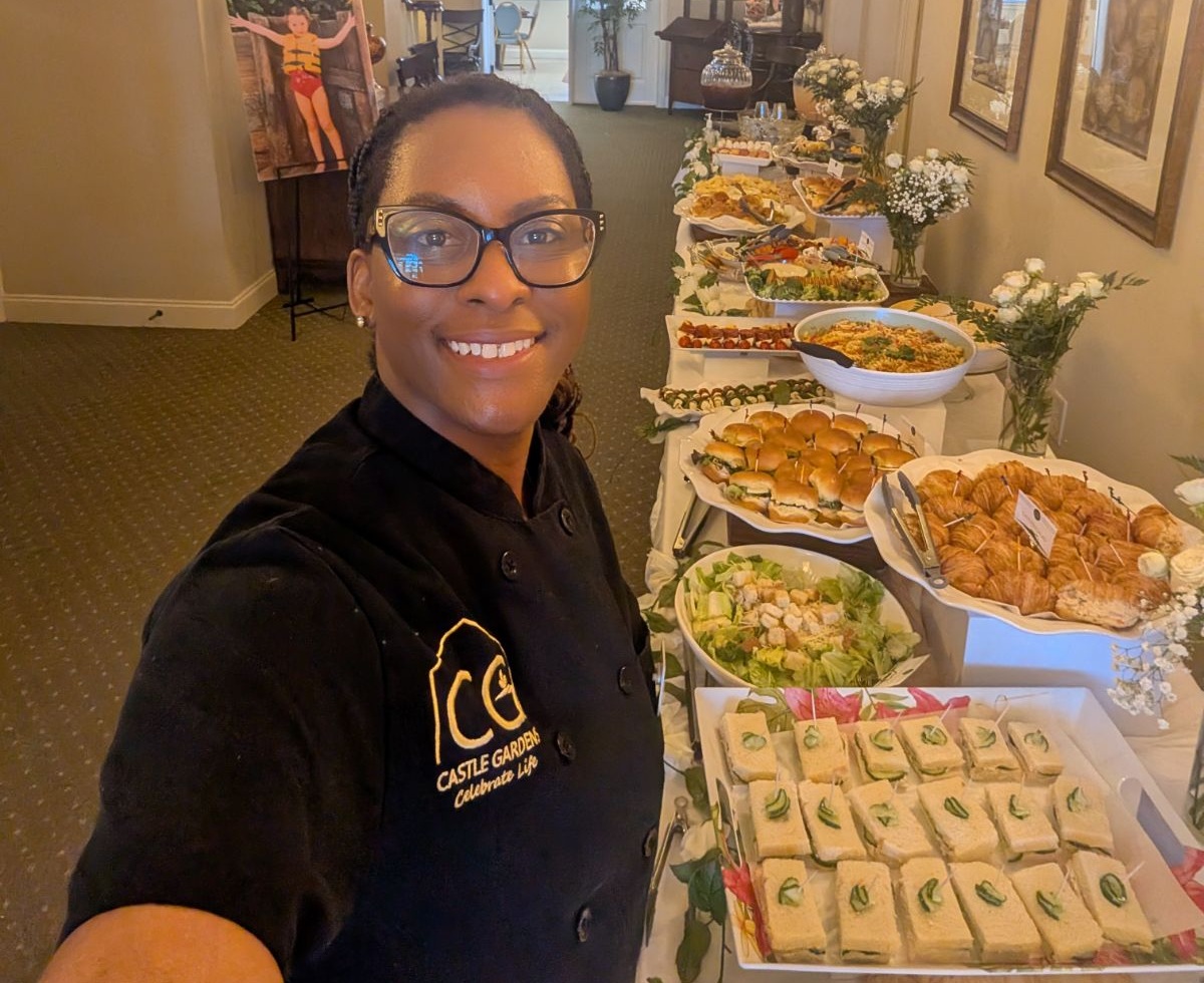 Premium drop-off catering display by Castle Gardens ILM